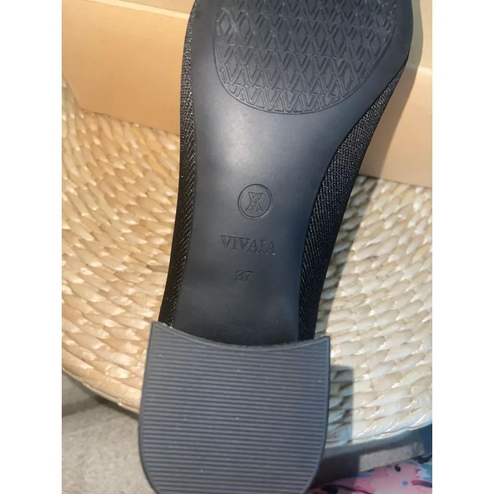 VIVAIA Round-Toe Chunky Heels (Julie Pro)‎ EU37 US6.5